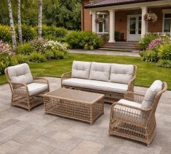 Комплект ALBERT лаунж соломенный