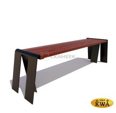 Скамейка уличная «Лайт» (0,6 лиственница)