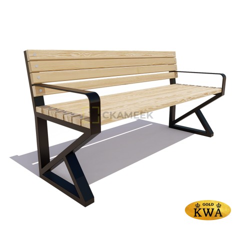 Садово-парковая скамейка «Королев» (Ангарская сосна 2,0,30х60)