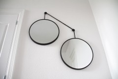 Balance S Black 2 зеркала по 30см  на черном шнуре