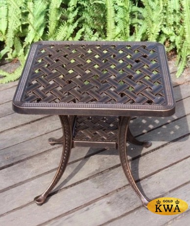 Кофейный столик Paris из литого алюминия