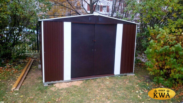 Металлический сарай Barnas 3x3м