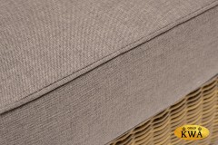 "Боно" кресло из искусственного ротанга, цвет соломенный