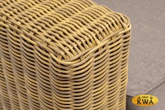 "Боно" кресло из искусственного ротанга, цвет соломенный