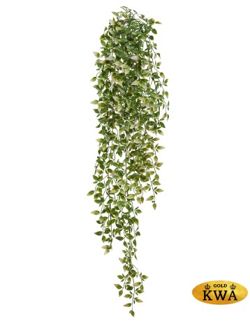 Традесканция зелёная с розовым ампельная (пластик) в-100 см 12/48