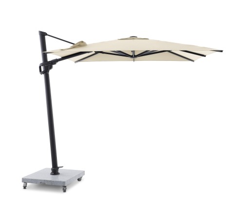 Варалло Зонт антрацит/бежевый, алюминий