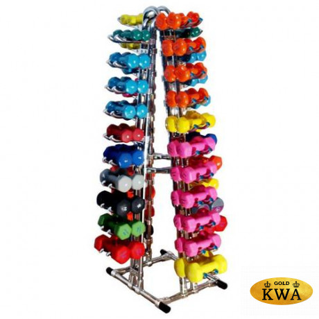 Подставка для гантелей "Ёлочка" на 42 пары