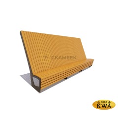 Скамейка «Останкино» (3,0 м лиственница)