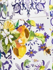 Кашпо TREEZ Effectory Savage Garden Чаша Capri в-23 см, д-23 см