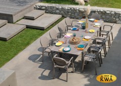 Стол пластиковый раздвижной