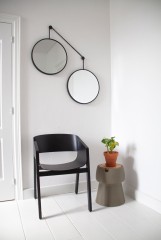 Balance M Black 2 зеркала по 40см  на черном шнуре