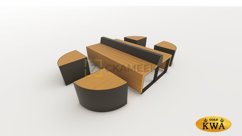 Модульная скамейка «Тетрис»