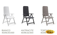 Кресло пластиковое складное