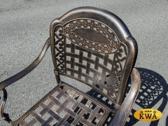 Комплект мебели из литого алюминия Delhi 145