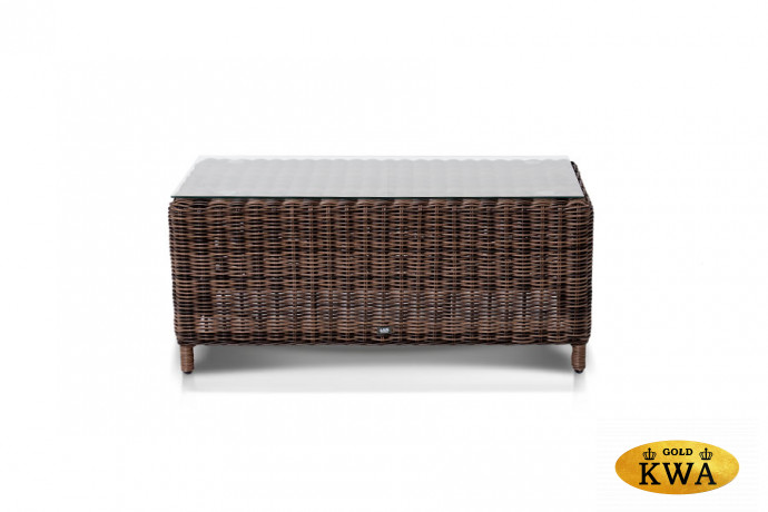 "Кон Панна" столик журнальный из искусственного ротанга, цвет коричневый