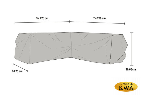 Чехол на угловой диван 215х215