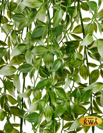 Традесканция бело-зелёная (пластик) в-100 см 12/48