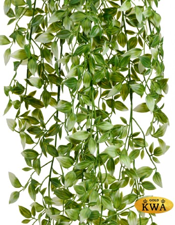 Традесканция бело-зелёная (пластик) в-100 см 12/48