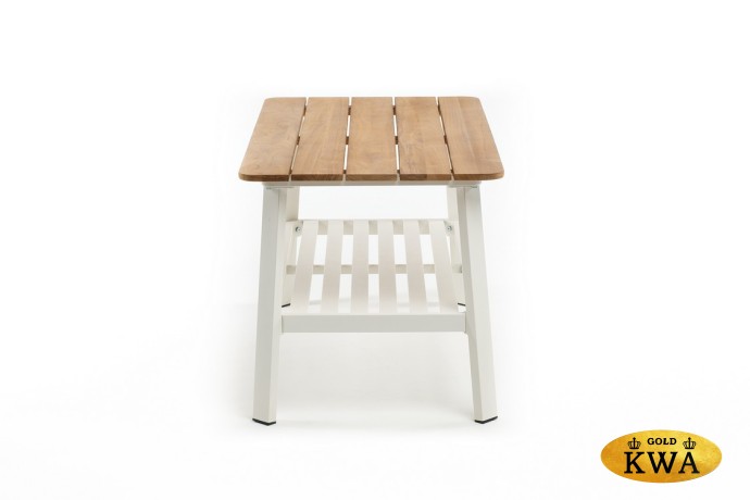 Кофейный стол из алюминия CONCORDE белый  Joygarden