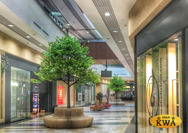 СКАМЬЯ КРУГОВАЯ параметрическая деревянная CIRCUM BANCO IV светлая 4/4