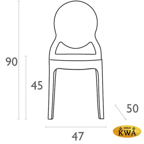 Стул прозрачный