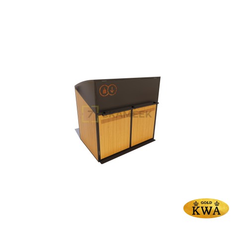 Контейнерный шкаф для ТБО «Модуль»