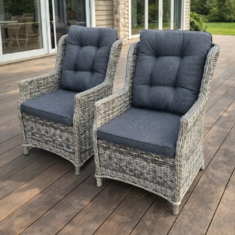 Кресло NICOLE  серое