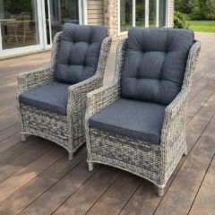 Кресло NICOLE  серое