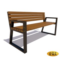 Скамейка уличная «Кёльн» (ангарская сосна 1,5,30х60)