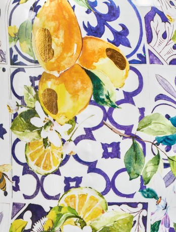 Кашпо TREEZ Effectory Savage Garden Чаша Capri в-26 см, д-27 см