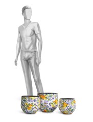 Кашпо TREEZ Effectory Savage Garden Чаша Capri в-26 см, д-27 см