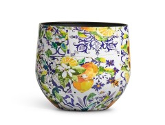 Кашпо TREEZ Effectory Savage Garden Чаша Capri в-26 см, д-27 см