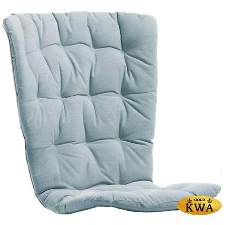 Кресло-качалка пластиковое с подушкой