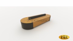 Модульная скамейка «Тетрис» (Лиственница)