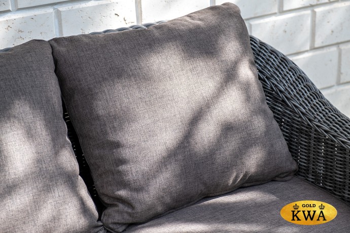 "Кон Панна" лаунж-зона из искусственного ротанга, цвет графит