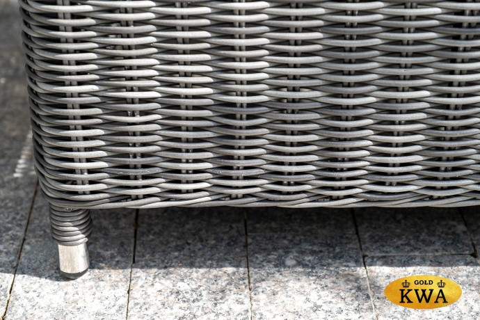 "Кон Панна" лаунж-зона из искусственного ротанга, цвет графит