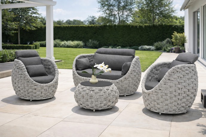 БАЛИ комплект дачной мебели из плетеного роупа