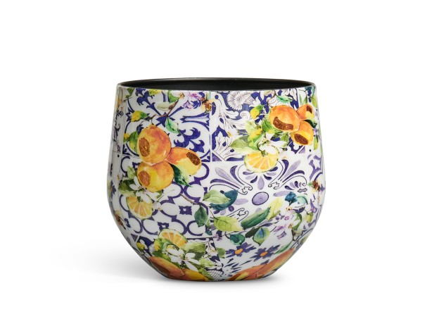 Кашпо TREEZ Effectory Savage Garden Чаша Capri в-29 см, д-33 см