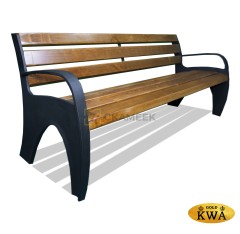 Скамейка «Волна» (0,6 м лиственница)