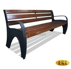 Скамейка «Волна» (0,6 м лиственница)