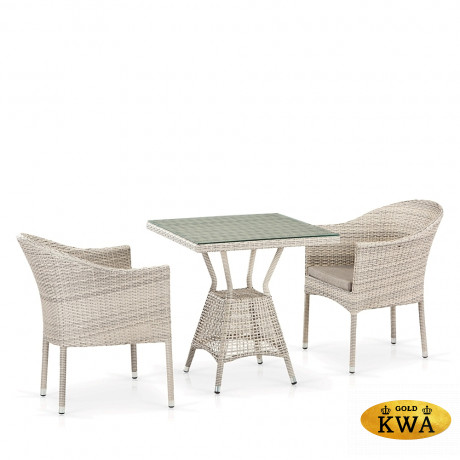 Комплект плетеной мебели T706/Y350-W85 2Pcs Latte