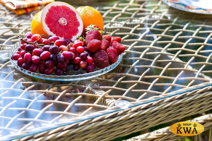 Плетеный стол OSLO 140 см