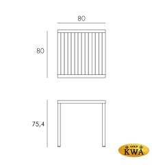 Стол пластиковый обеденный
