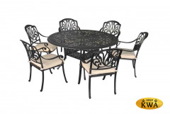 Обеденный комплект из литого алюминия Henry VI