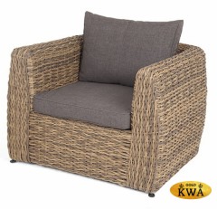 "Кальяри" кресло из искусственного ротанга (гиацинт), цвет соломенный