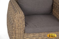 &quot;Кальяри&quot; кресло из искусственного ротанга (гиацинт), цвет соломенный