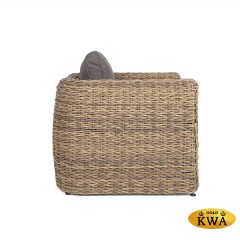 &quot;Кальяри&quot; кресло из искусственного ротанга (гиацинт), цвет соломенный