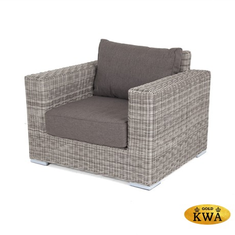 "Боно" кресло из искусственного ротанга, цвет коречнивый