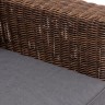 "Боно" кресло из искусственного ротанга, цвет коричневый