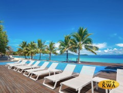 Шезлонг-лежак металлический